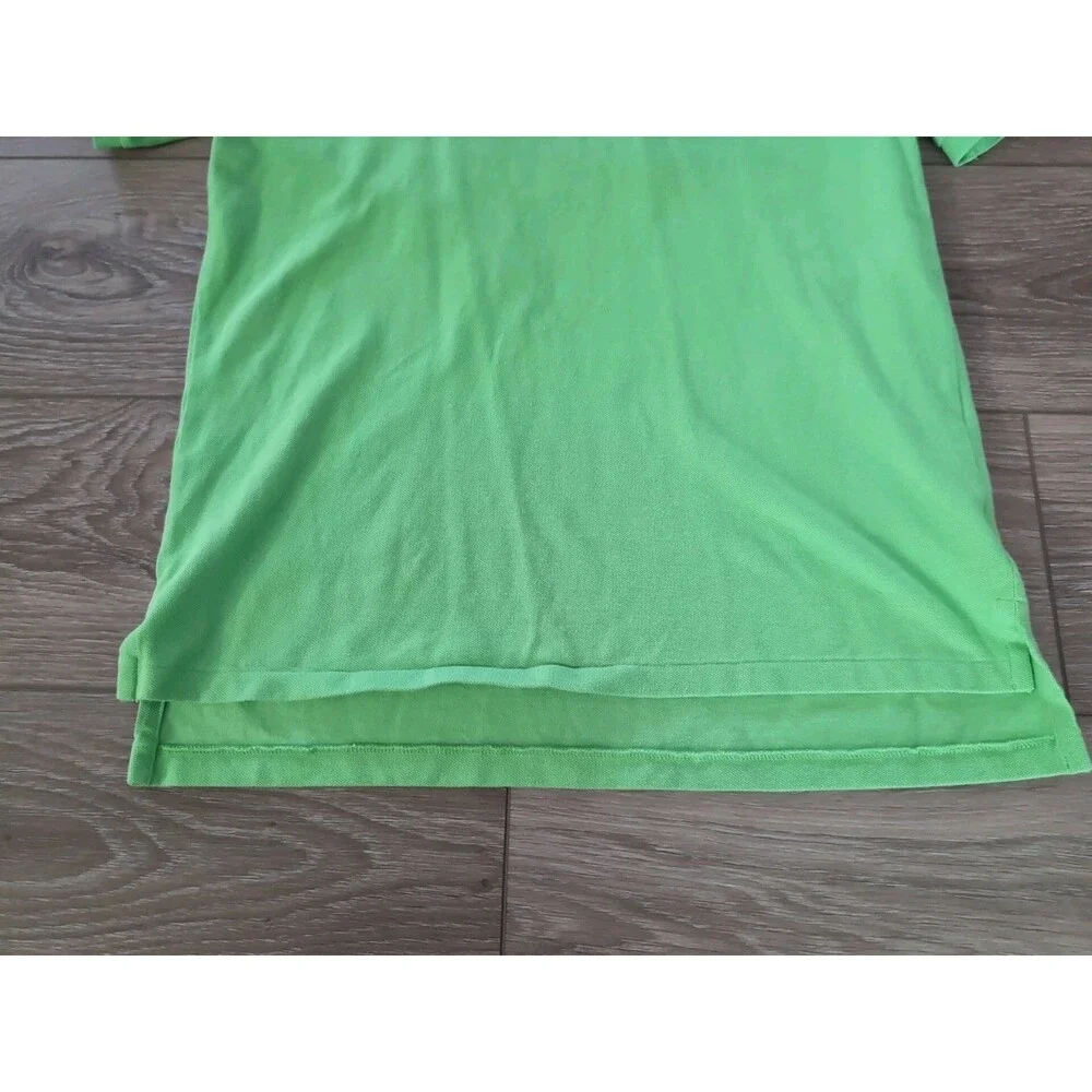 POLO RALPH LAUREN SHIRT SIZE YOUTH XL LIME W/PONY LOGO  EUC
